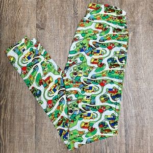 LuLaRoe School Road Leggings Os
